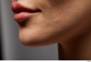 HD Face Skin Cynthia chin face lips mouth skin pores…